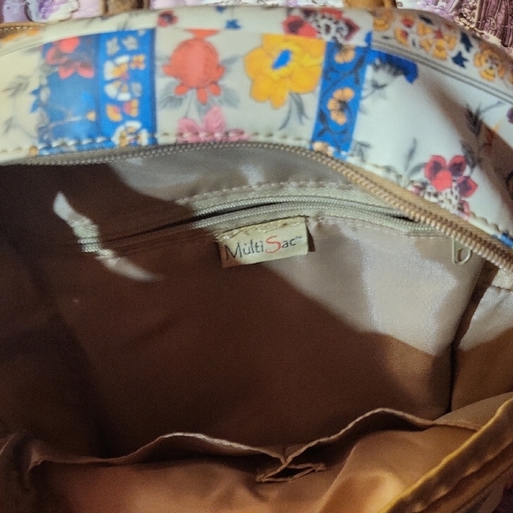 Multisac Floral Backpack - Picture 3 of 4